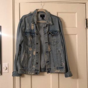 Forever 21 oversized denim jacket